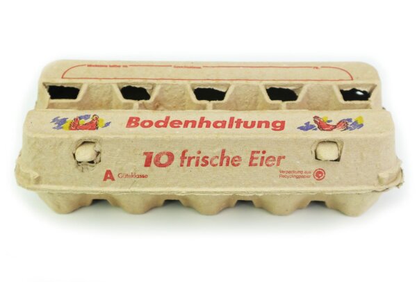 1 Eierschachteln VISI 10 Bodenhaltung